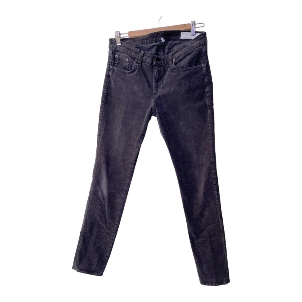 Rag &‎ Bone Grey Corduroy Skinny pants​​​​​​​​​​